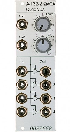 Doepfer A-132-2 Quad VCA