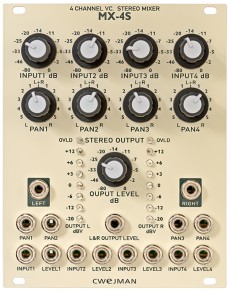 Cwejman MX-4S Stereo-Panning-Mixer