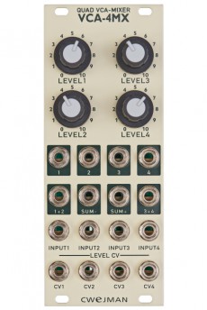 Cwejman VCA-4MX Quad VCA / Mixer