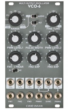 Cwejman VCO-6 Multi Output Oscillator