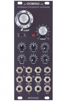 eowave Domino synth voice, black